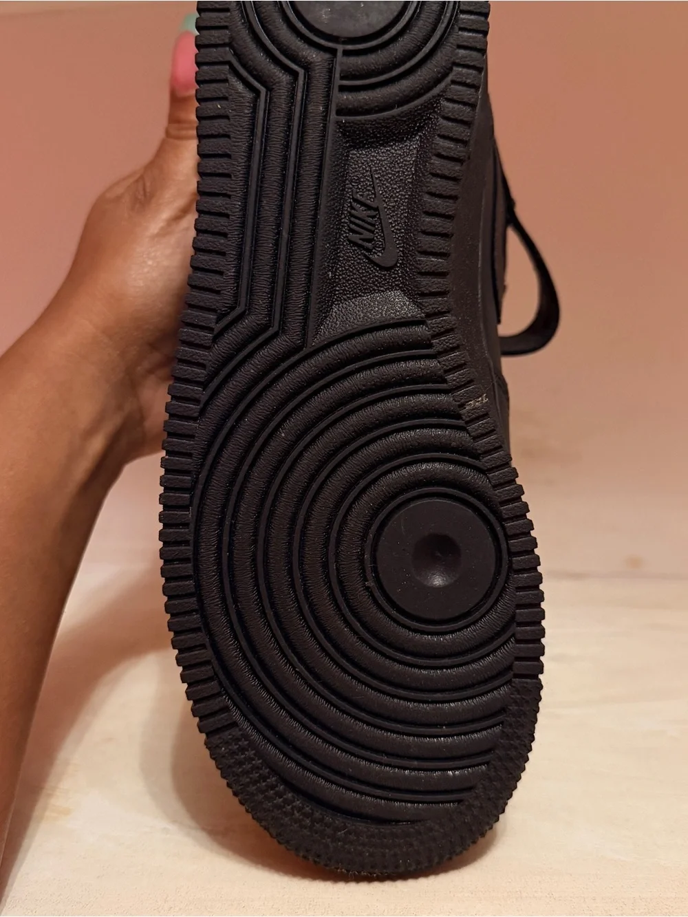 Mens Black High-Top Sneakers with Strap